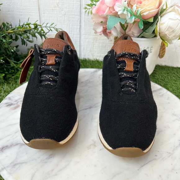 PAUL GREEN Kalista sneakers in Black Cognac Size US  6.5 UK 4 women’s like new - Picture 5 of 16